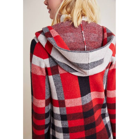 New Anthropologie Cressida Wool Sweater Coat $198 - Picture 8 of 8